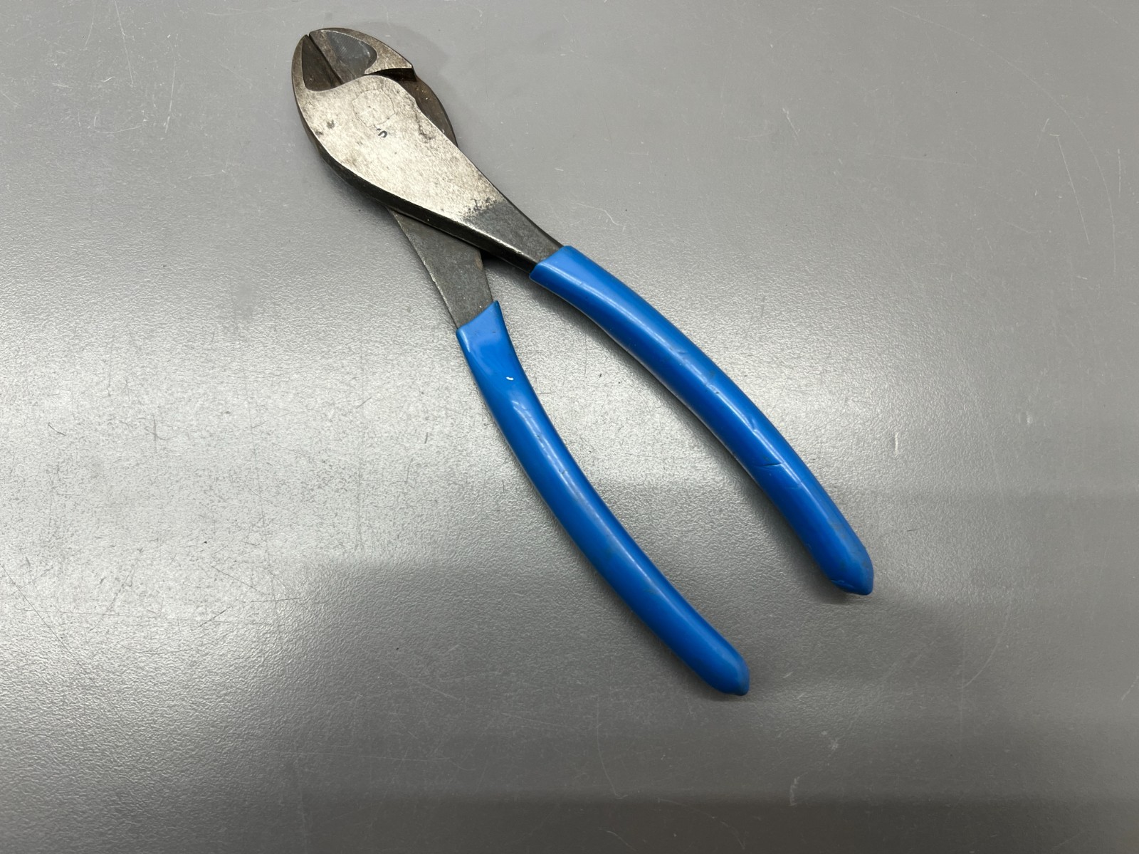 (r) RARE VINTAGE HERBRAND H13447 7" WIDE DIAGONAL CUTTING PLIERS - VGC - USA