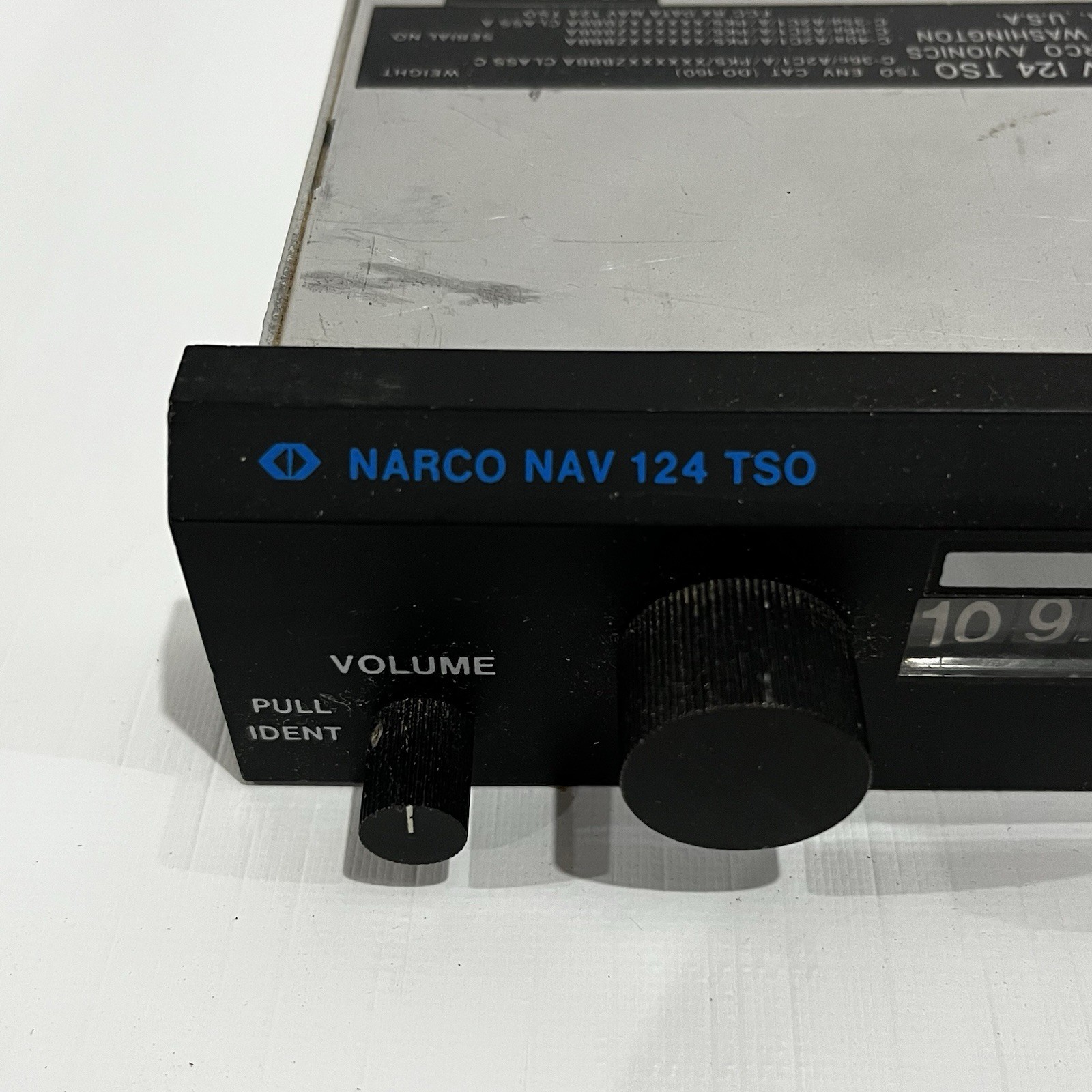 NARCO AVIONICS NAV 124 TSO NAVIGATION RECEIVER