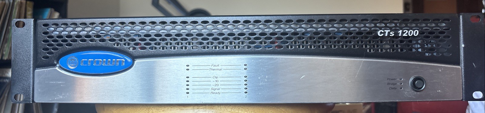 Crown CTS 1200 - 2-Channel, 600W Stereo Power Amplifier 600W per Ch
