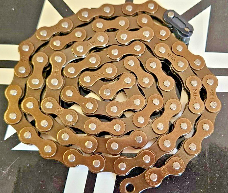 BMX bike chain 1/8" pre-cuts 38-1/4" long Fit 30t-10t gear OR email SIZE needed!