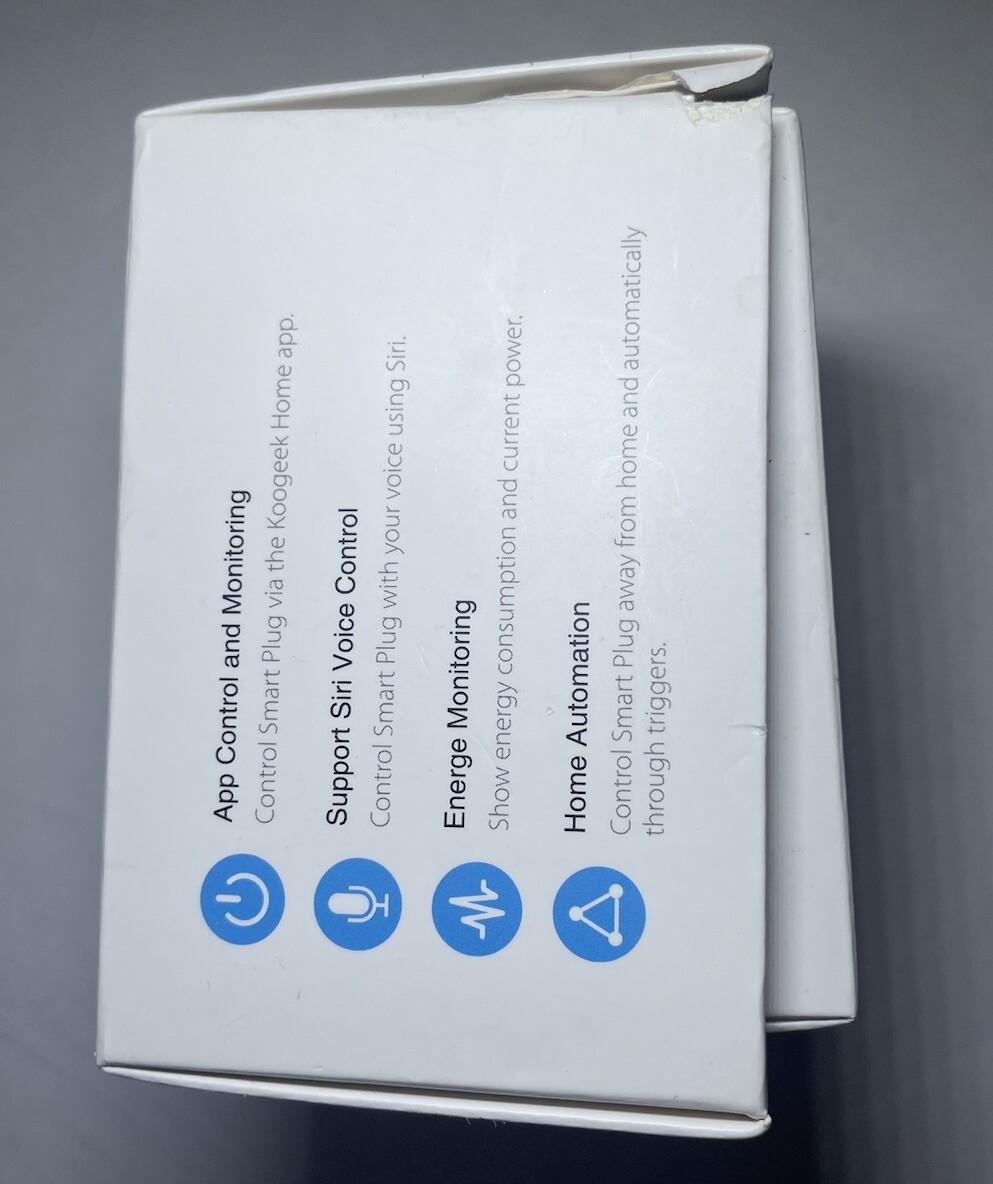 Koogeek Smart Indoor Wi Fi Plug