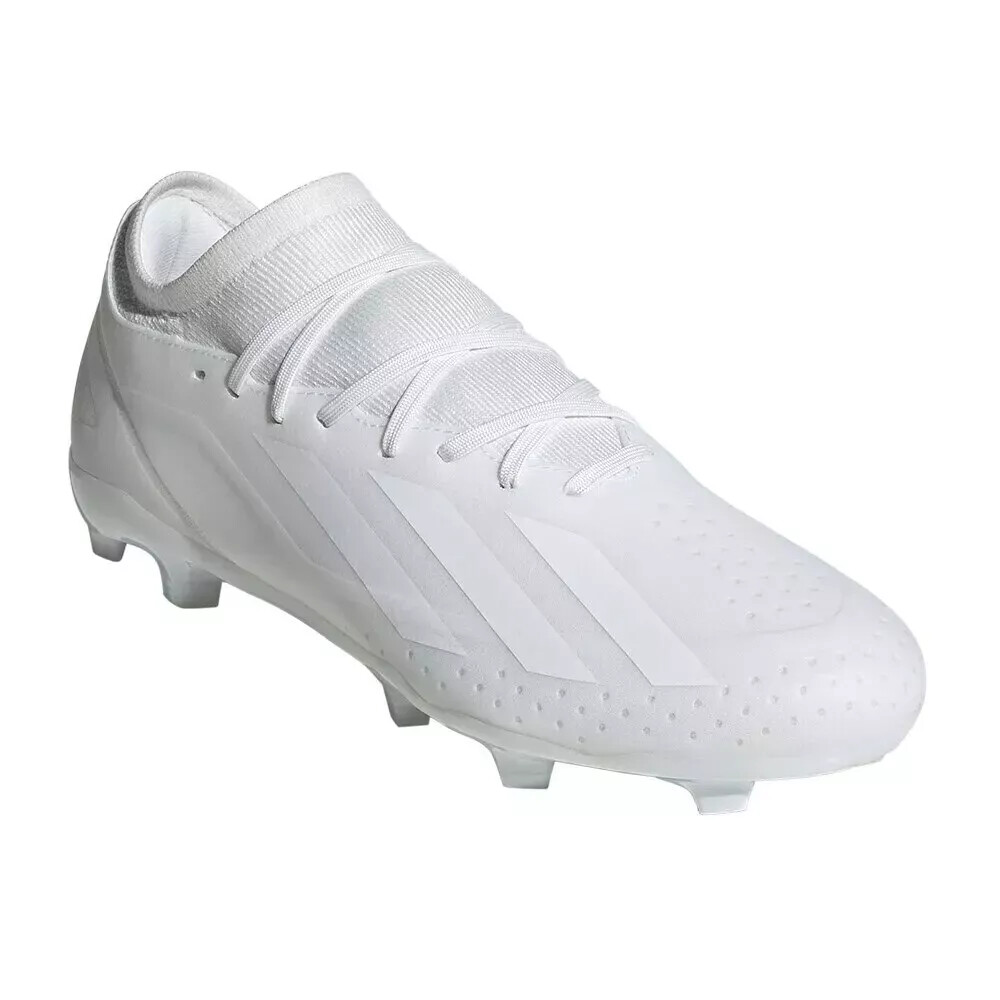 NEW ADIDAS MENS X CRAZYFAST.3 FG SOCCER CLEATS GY7430 White Men size 10.5 or 11