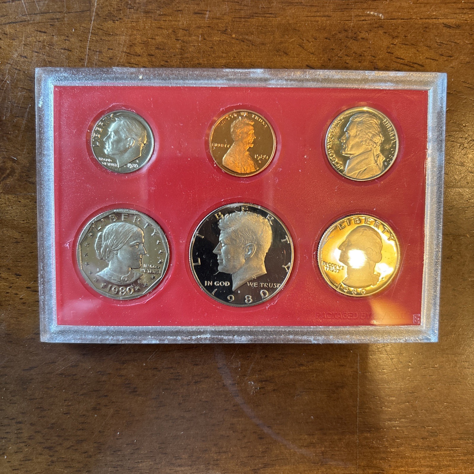 1980 - Proof Set U.S. Mint Original Government Packaging OGP