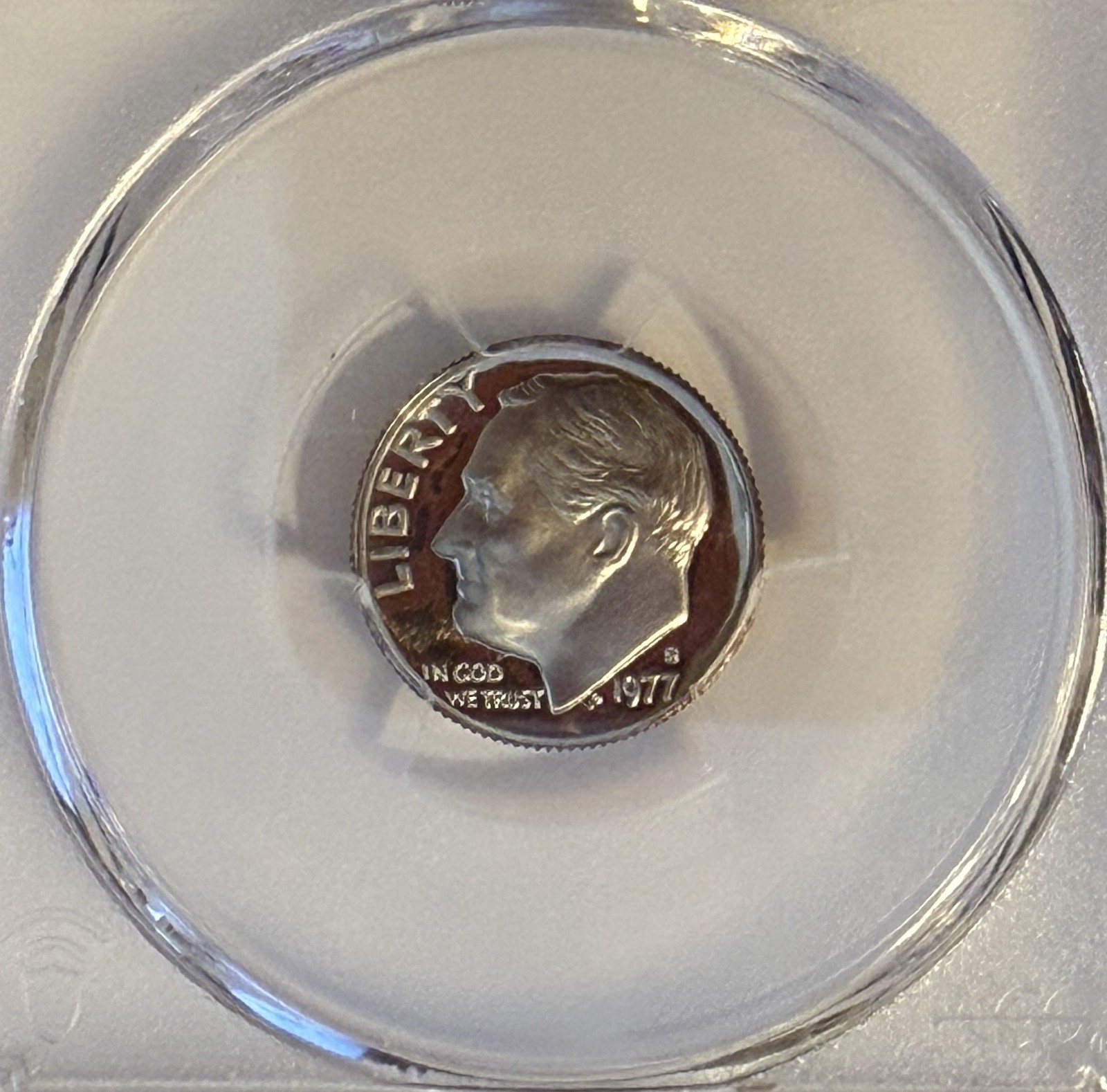 1977 S Proof Roosevelt Dime .10C PCGS PR70DCAM