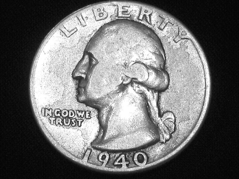 1940 Washington Quarter --- Very Fine +++