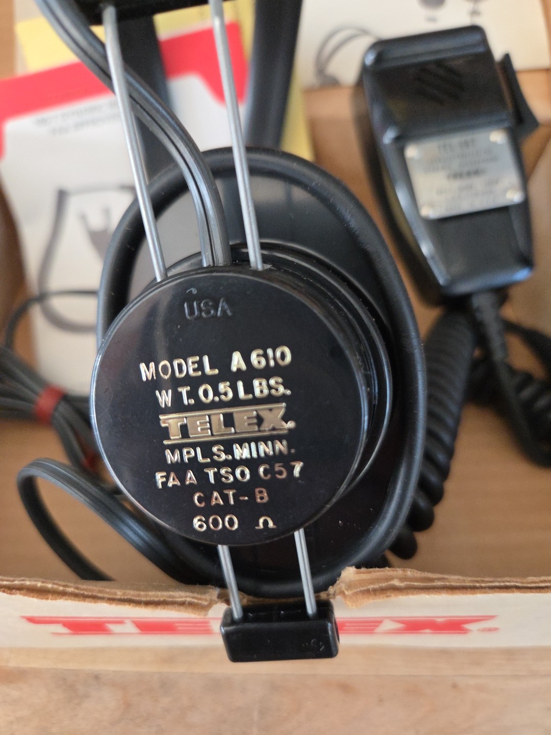 TELEX A610-01 HEADPHONES