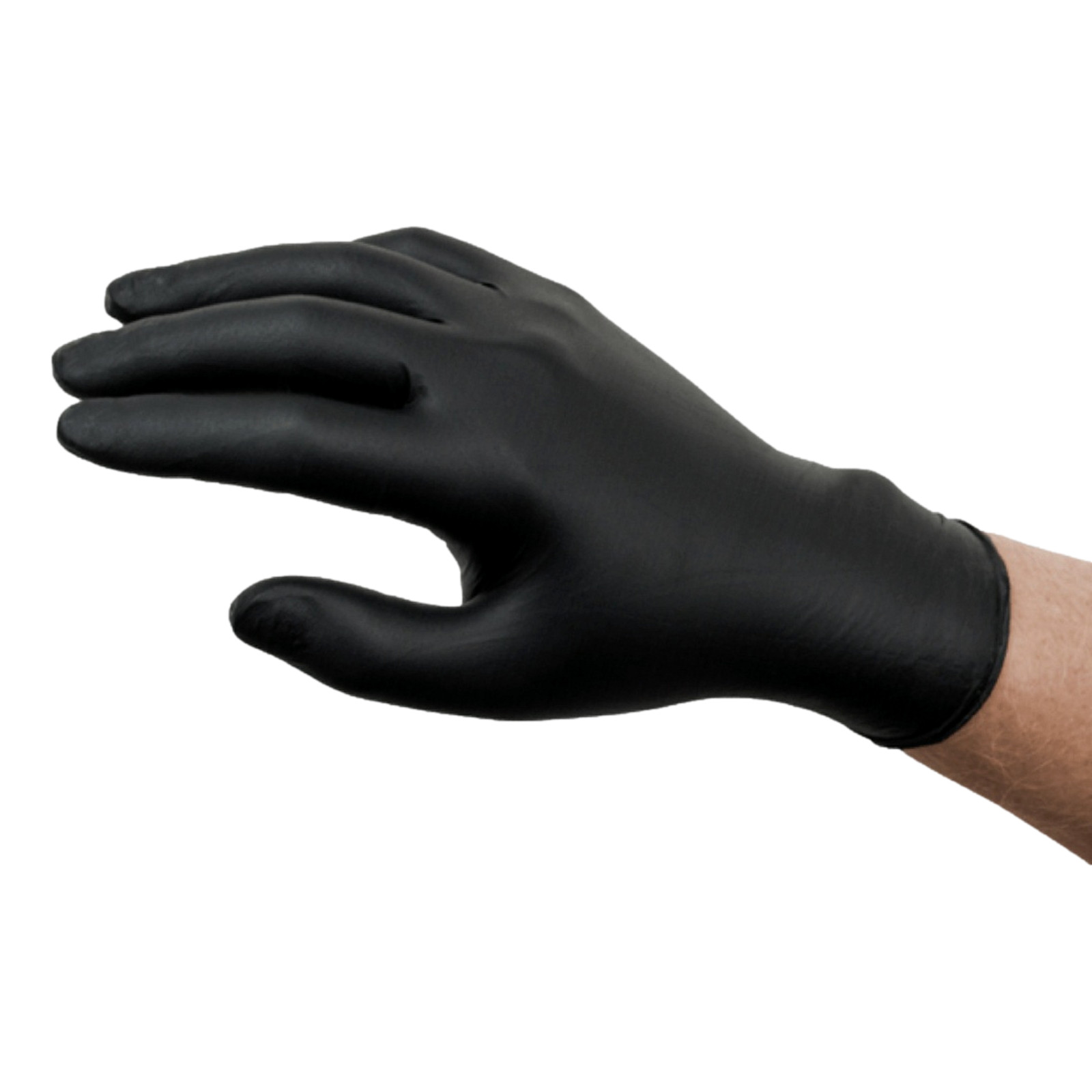 Cordova 4084BM Nitri-cor Eclipse Nitrile Gloves Black Medium Box of 100