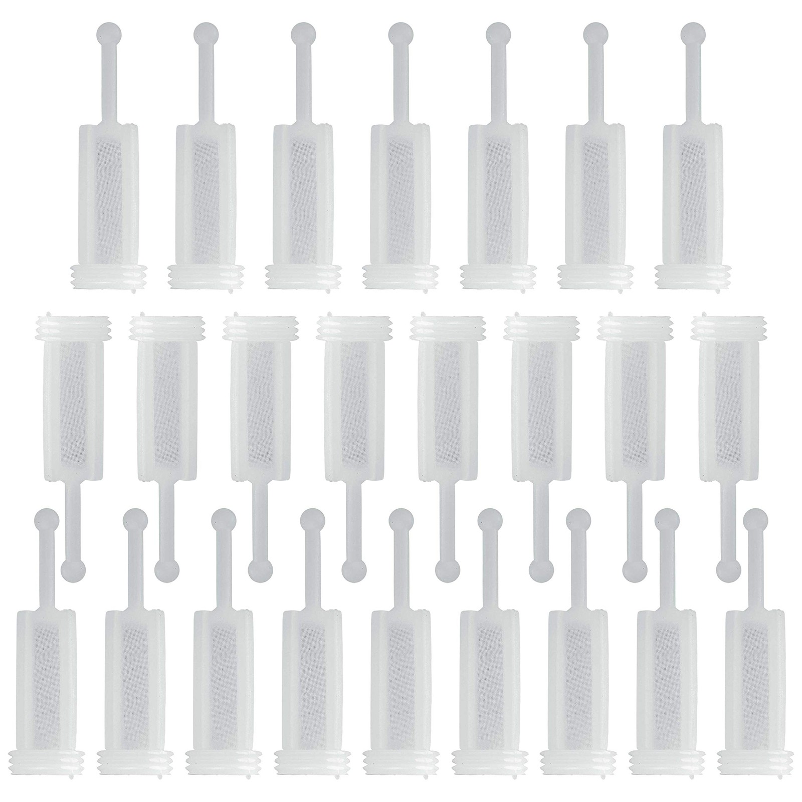Disposable HVLP Gravity Spray Gun Filters Fine Mesh (Pack of 24) - Universal ...