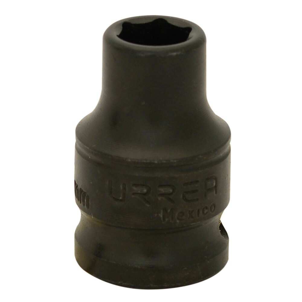 URREA 7211M 3/8" Drive Black Standard Impact Socket 6 Point 11 mm