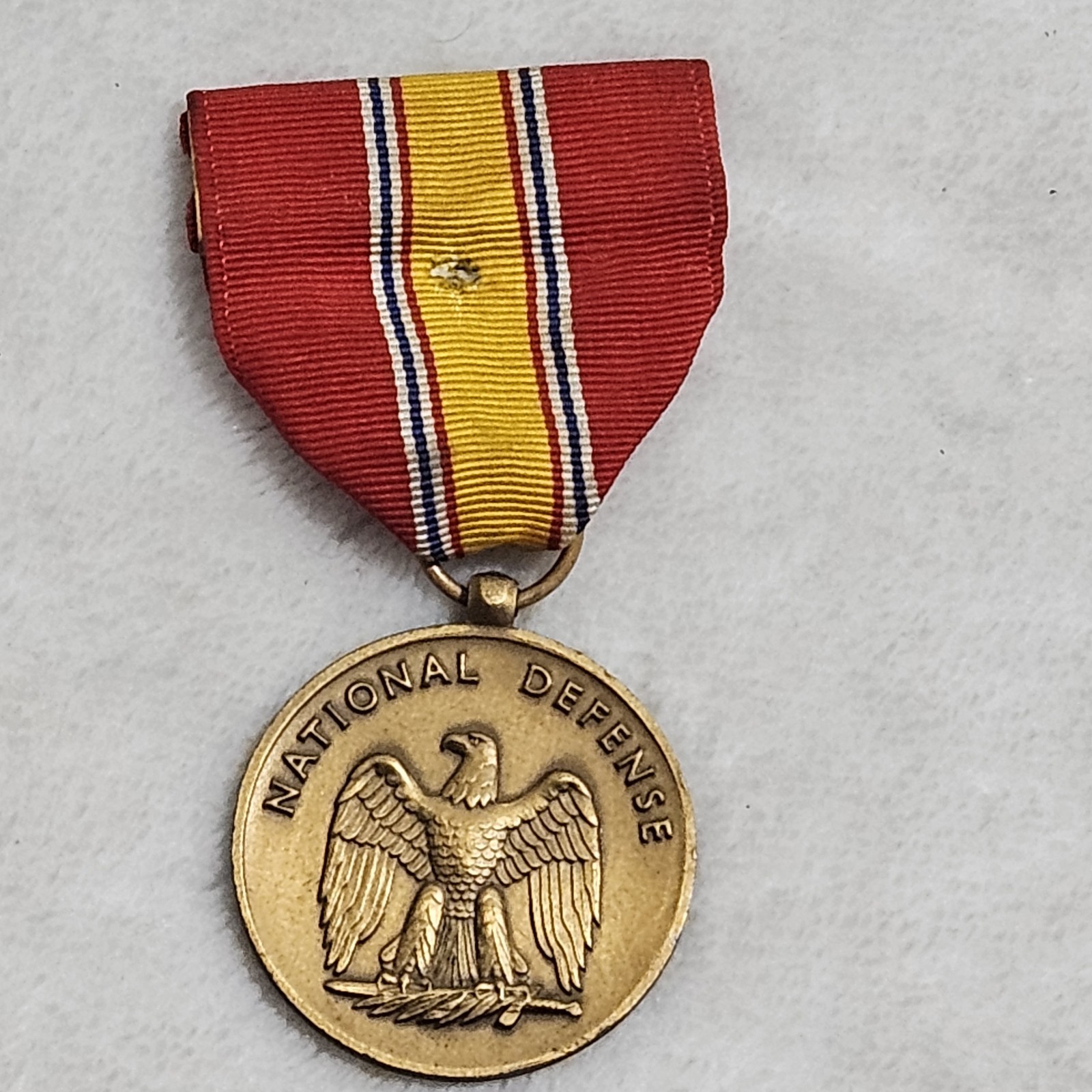 Original National Defense Service Medal NDSM US Military Collectible 50s/60s Era