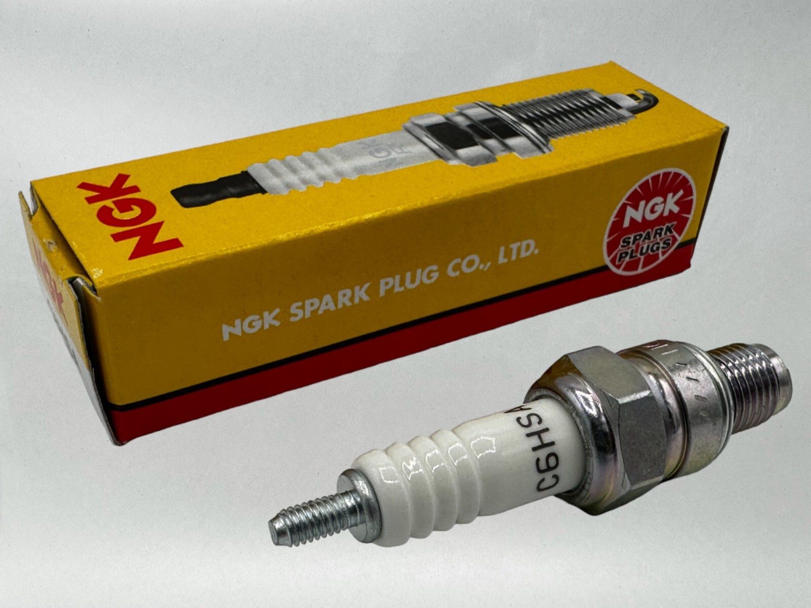 NGK Genuine OEM Authentic Spark Plugs C6HSA - 2 PACK