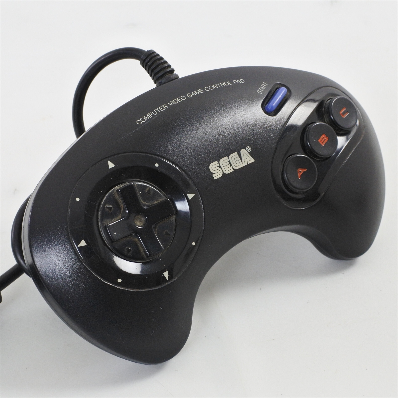 SEGA Mega Drive Controller Pad SJ-3500 Tested Control Pad JAPAN Game 1139