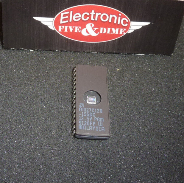 AM27C128-155DC AMD 128 Kilobit (16 K X 8-bit) CMOS EPROM IC