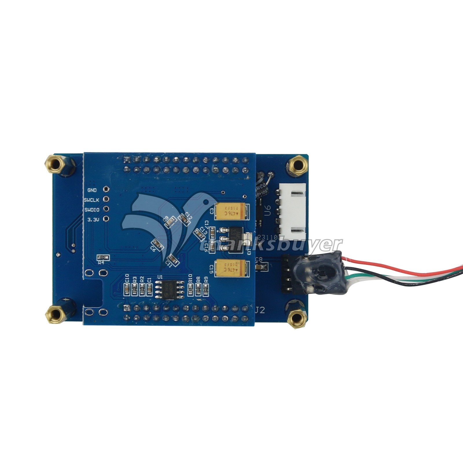 Four Quadrant Photodetector Spot Position Detector 2D with Source Code