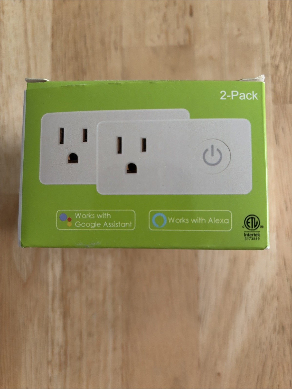 BN-Link Wifi Smart Plug - 2 Pack With Instructions - Alexa & Google - Open Box
