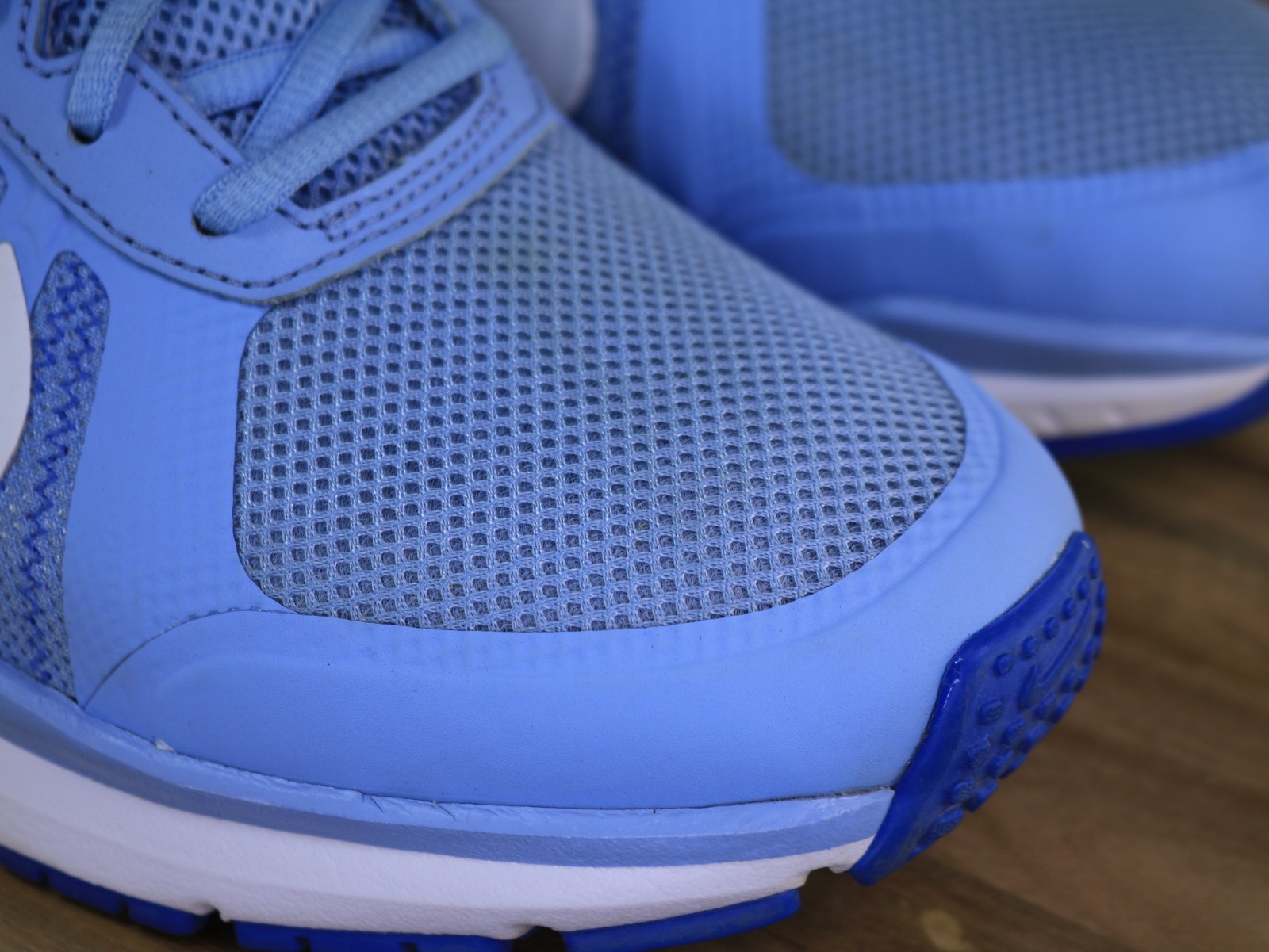 Nike Dart XII Shoes Blue White Running Sneakers Gym Sport 831535-403 Women Sz 11