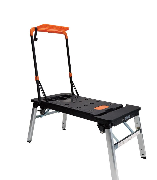 TLGREEN Multifunctional Folding Work Table, 7 in 1 Work Benches for Garage