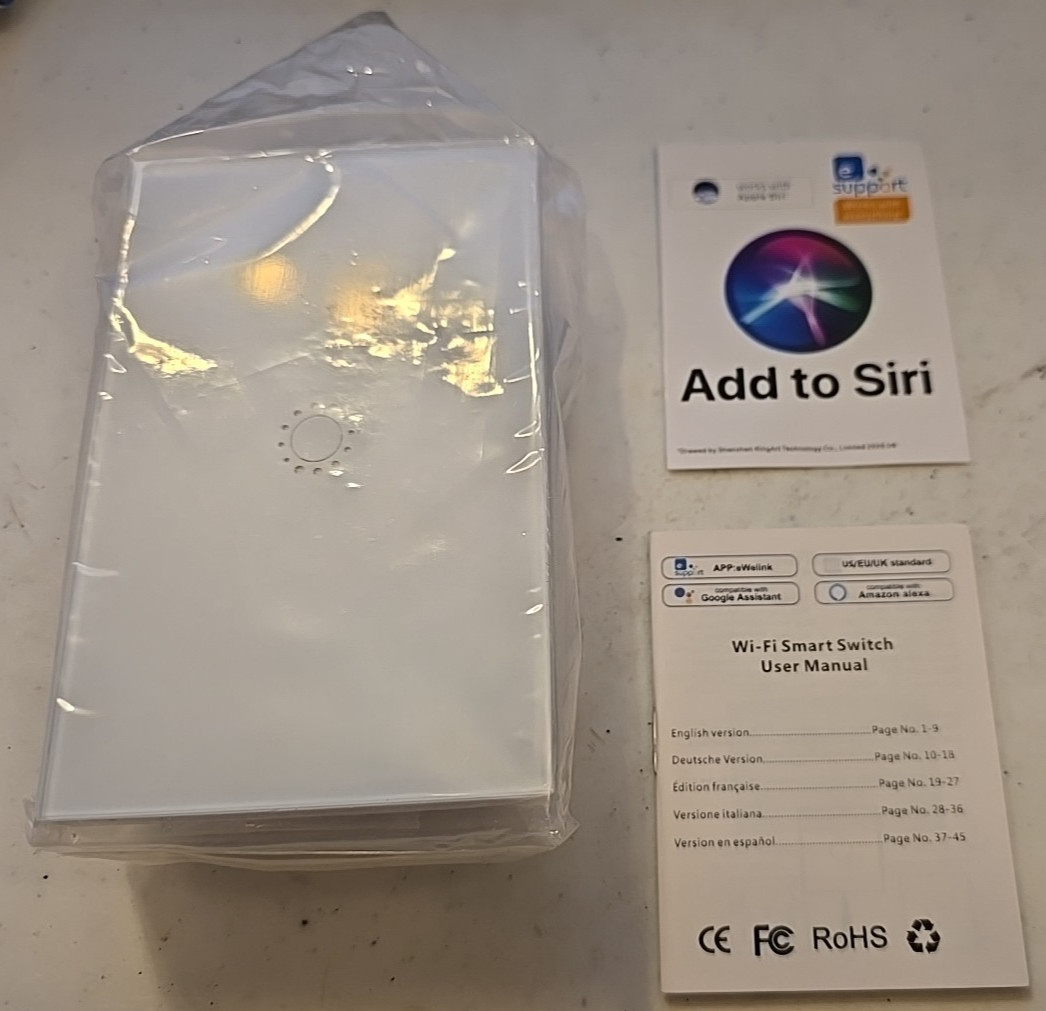 WiFi Touch Switch Two Color Statue Light *NEW*