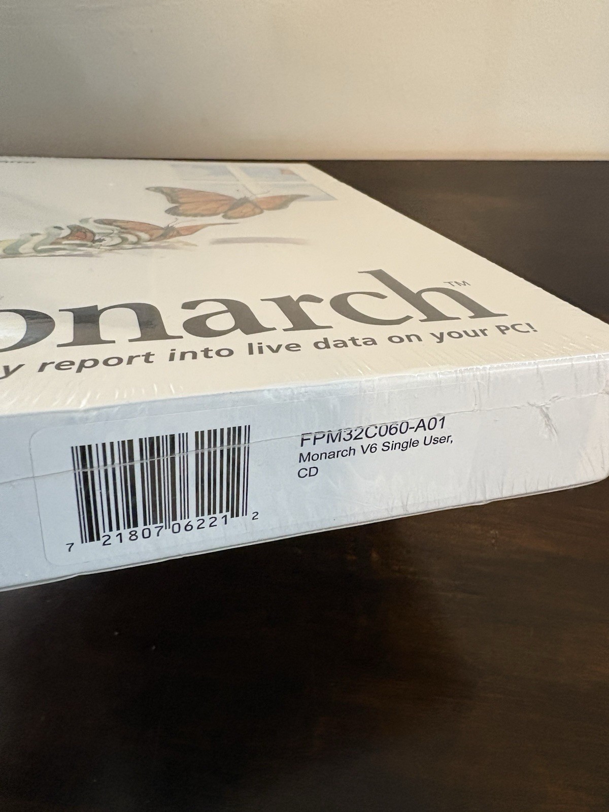 Monarch V6.0 Software New in Box, Sealed - produced by Datawatch