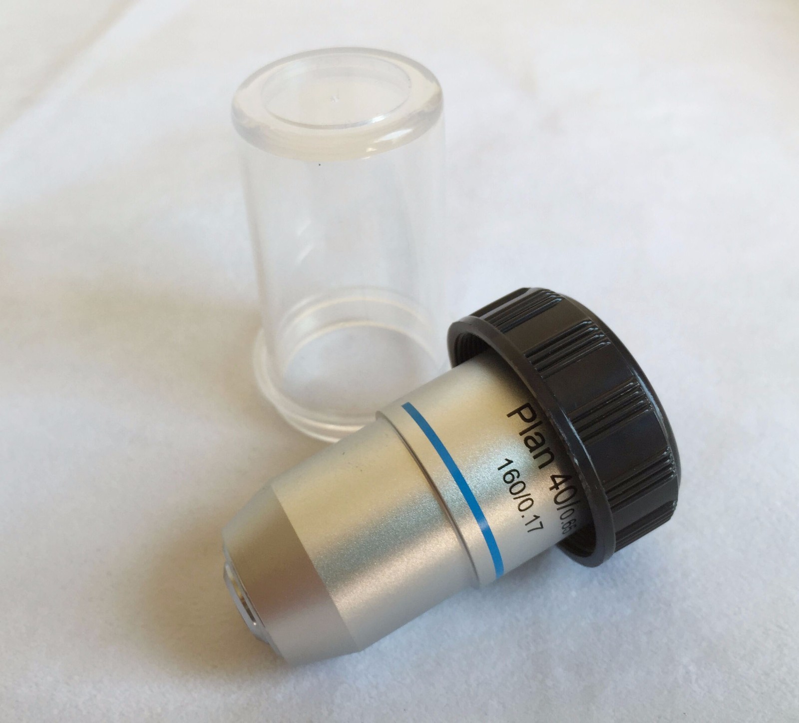 Mcroscope Objective 40X Lens w/ Spring Plan Achromatic DIN Standard