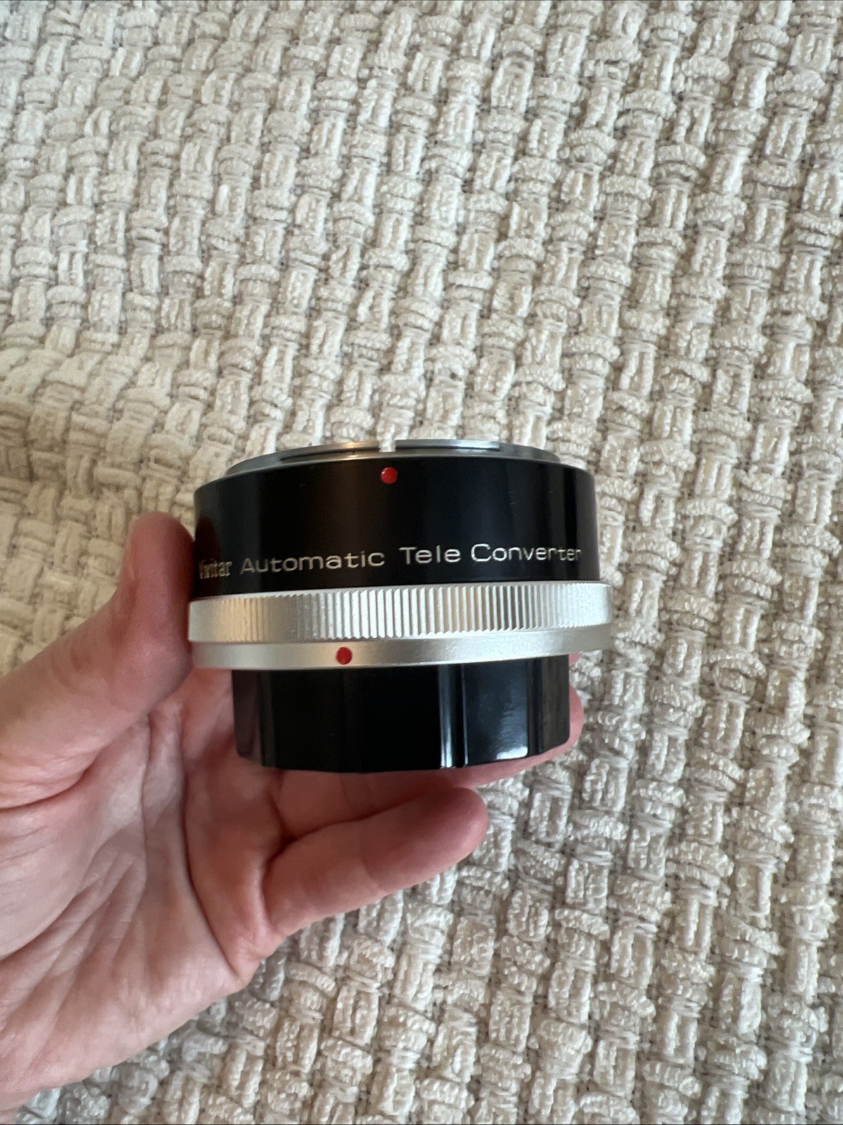 Vivitar Macro Focusing 2X Automatic TELECONVERTER Canon