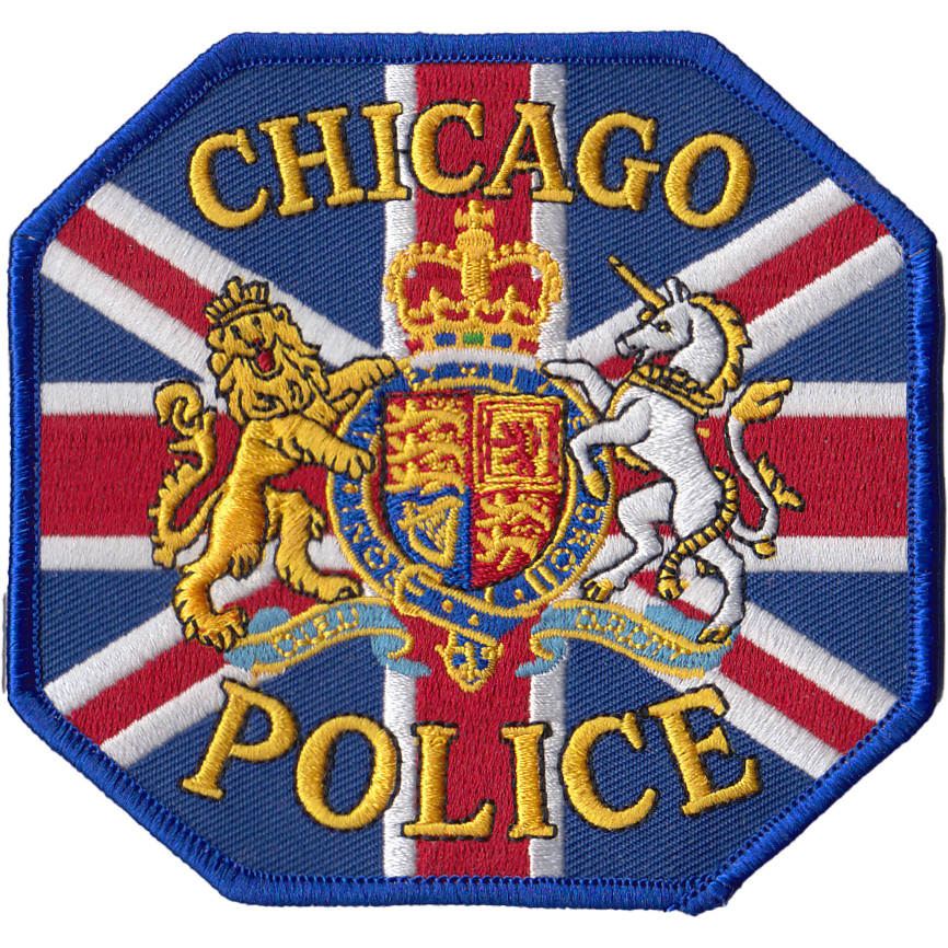 CHICAGO POLICE HERITAGE SERIES PATCH: British