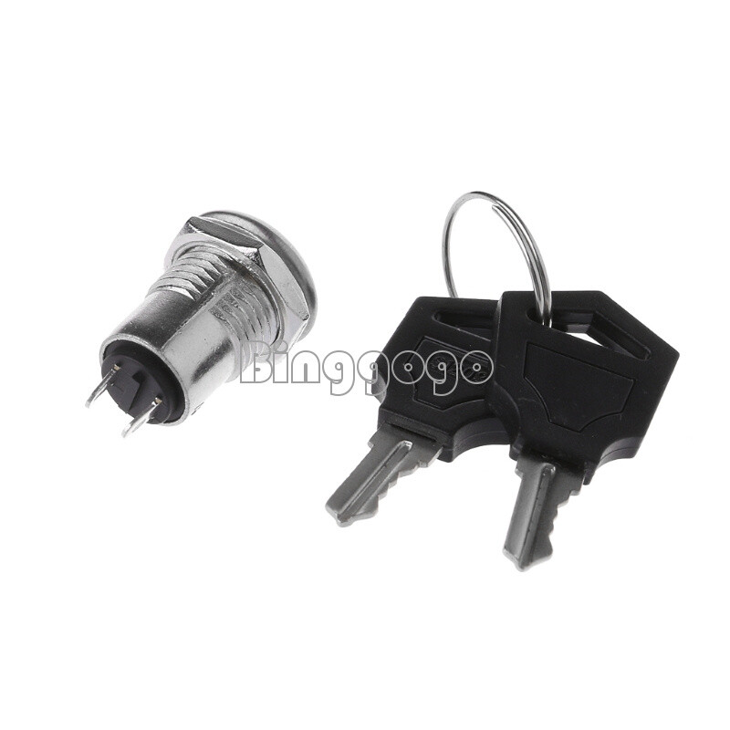2pcs S1203 security power locks phone lock electronic key switch key lock + keys