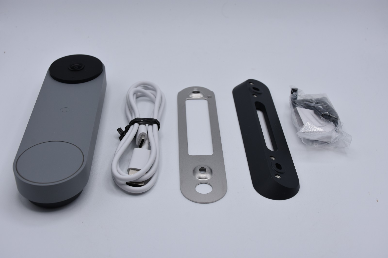 Google Nest Doorbell GWX3T Battery Smart Video - Complete - Gray