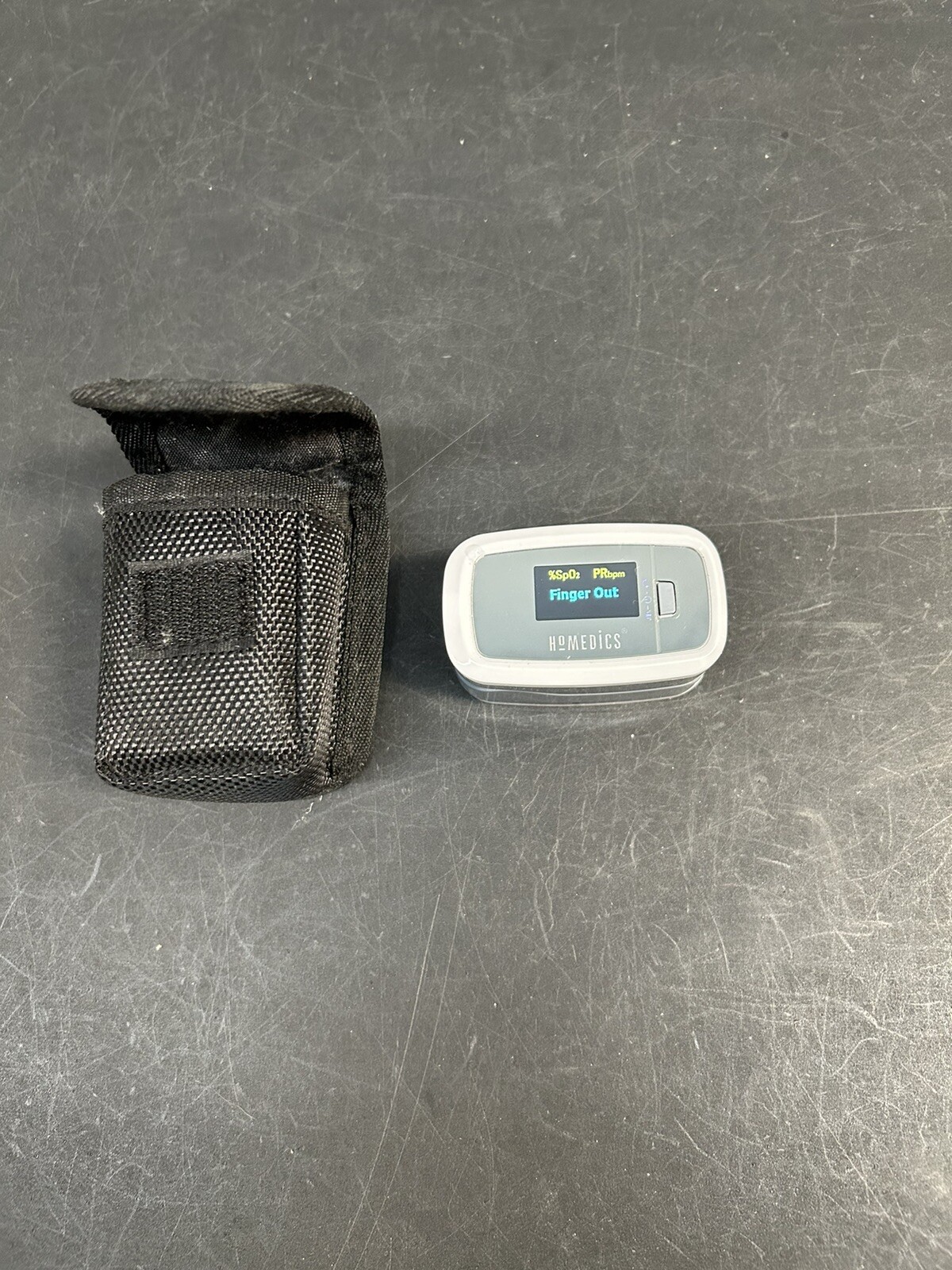 Homedics Pulse Oximeter - Tested With Case