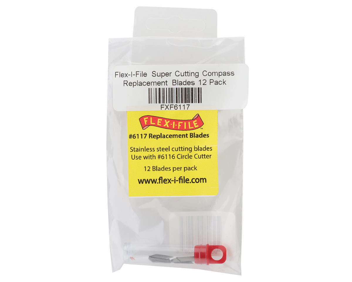 Flex-I-File Super Cutting Compass Replacement Blades (12) [FXF6117]