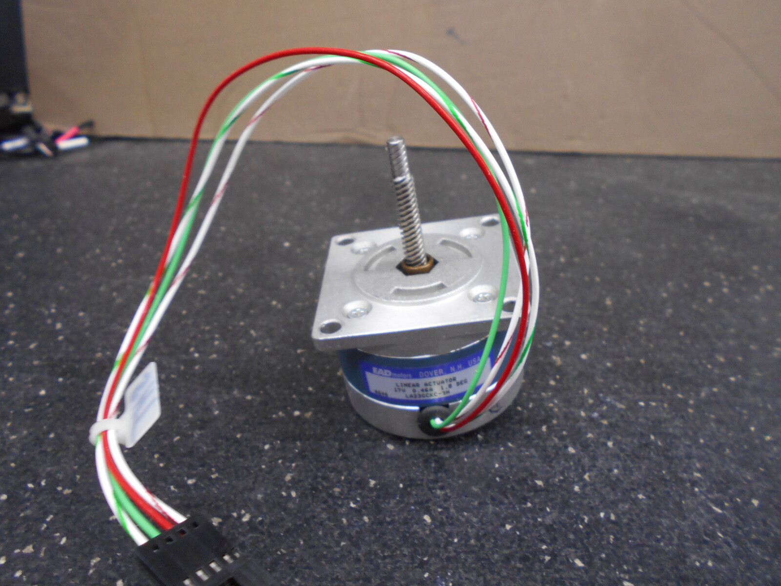 EAD MOTORS LA23GCKC-3H 17V 0.46A 1.8DEG LINEAR ACTUATOR STEPPER MOTOR
