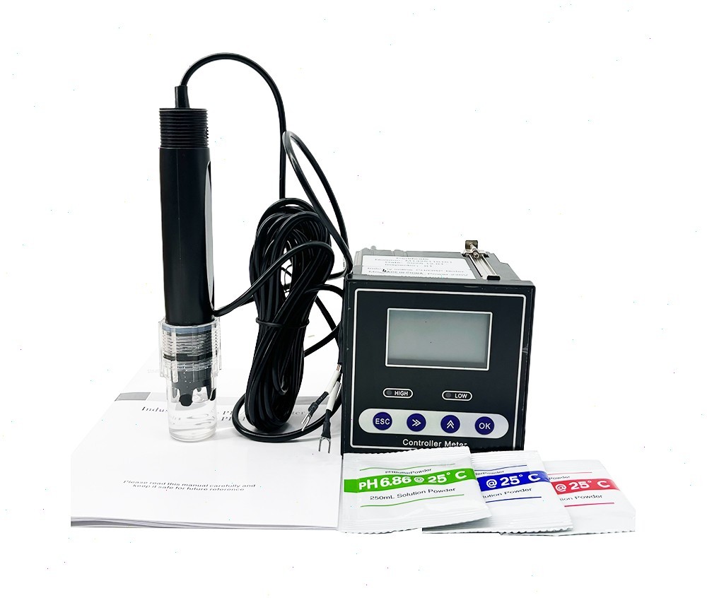 Digital PH Controller Meter with Range 0~14pH Resolution 0.01pH for for Sewage