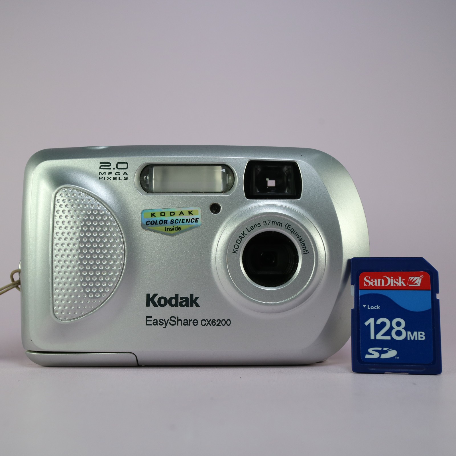 Kodak Digital Camera EasyShare CX6200 2.0MP Silver Tested