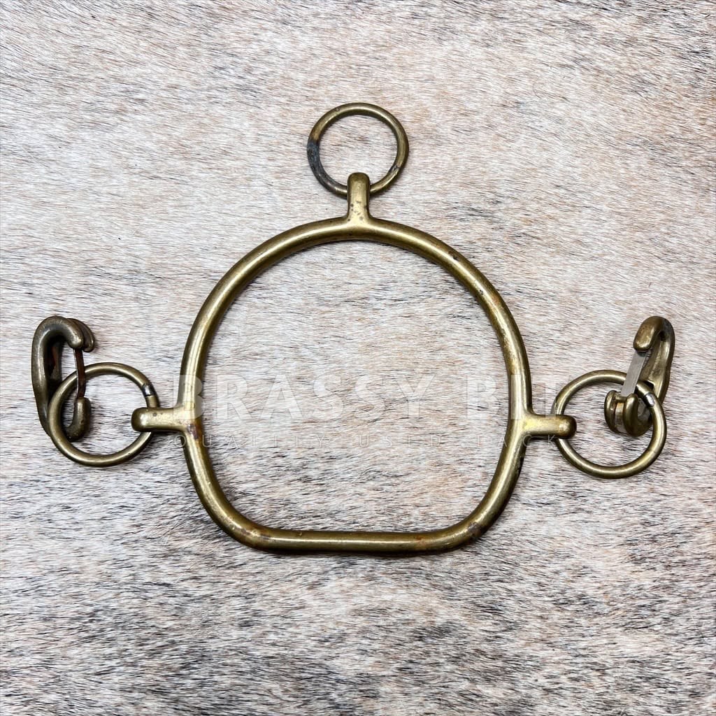 4.25" Solid Brass Chiffney Bit w/ Snaps
