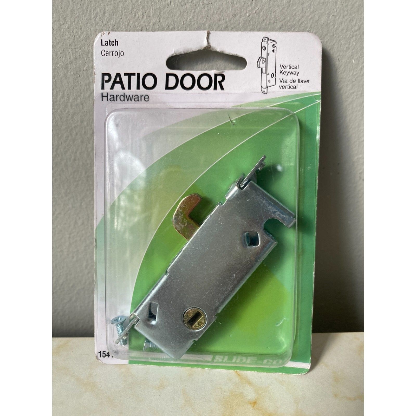 New Slide Co Patio Door Latch Verticle Key Way