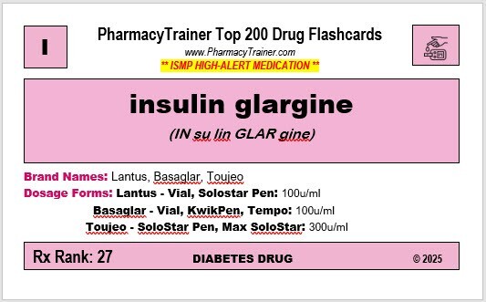 Top 200 Drug Flashcards - 2025 Edition