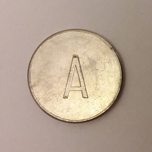 Letter A Trade Token 21mm