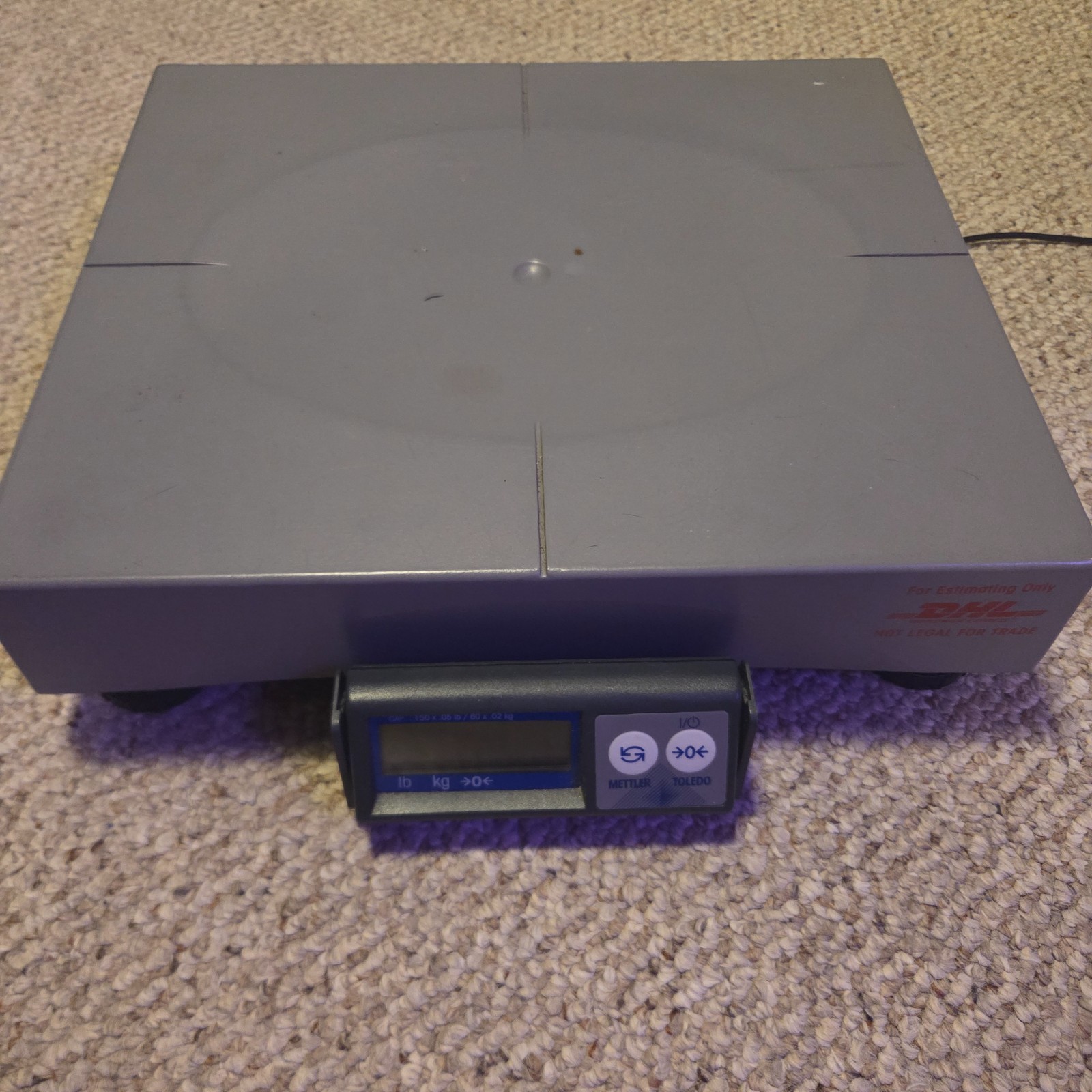 Industrial DHL 150lb Parcel Shipping Scale Stainless FedEx UPS DHL USPS