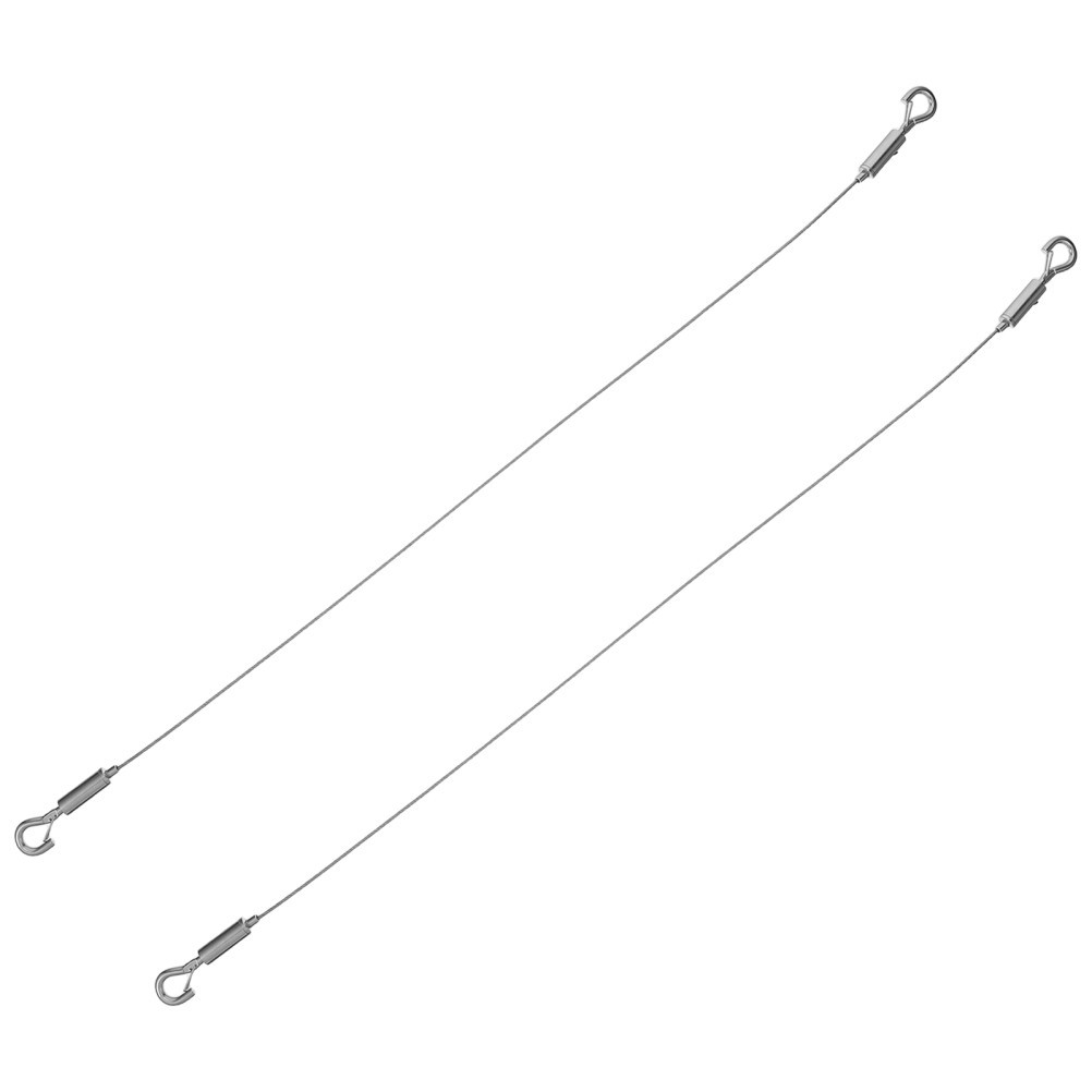 2 Pcs Hanging Chart Wire Hook Ceiling Hangers for Decoration Lights