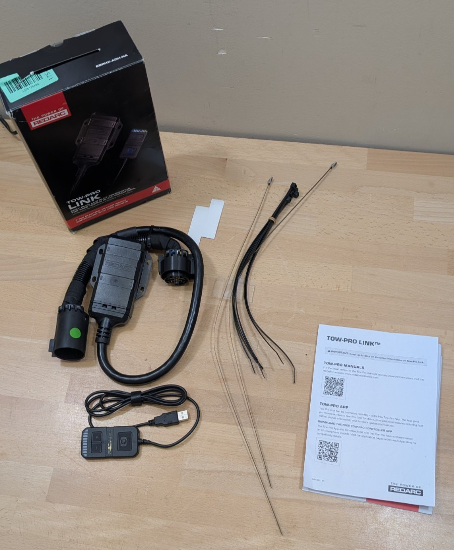 Redarc EBRHX-ADH-NA Bluetooth Trailer Brake Controller W/Remote & Vehicle Apps