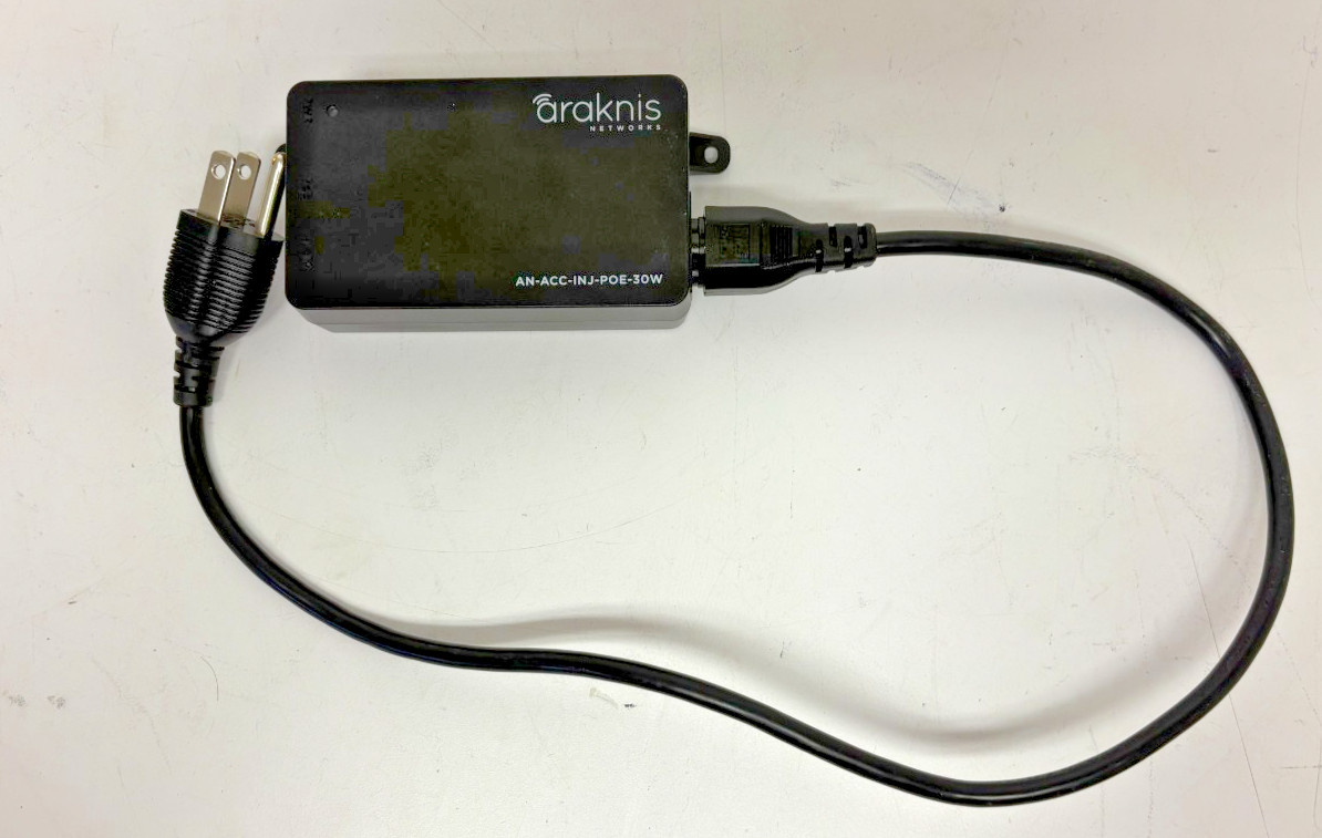 Araknis AN-ACC-INJ-POE-30W Gigabit Single-Port PoE Adapter GREAT Fast Shipping