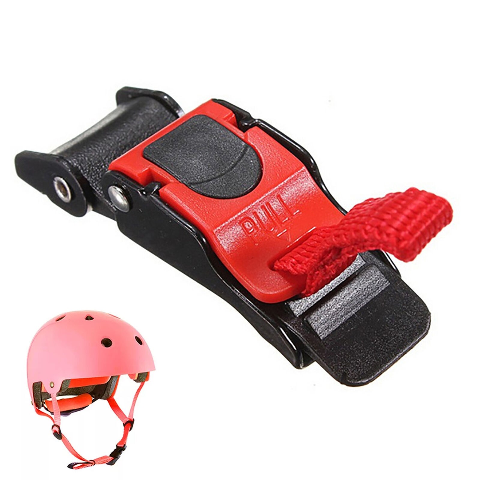 3Set Chin Strap Safety Buckle Clip Motorcycle Bike Helmet Quick Release Buckle