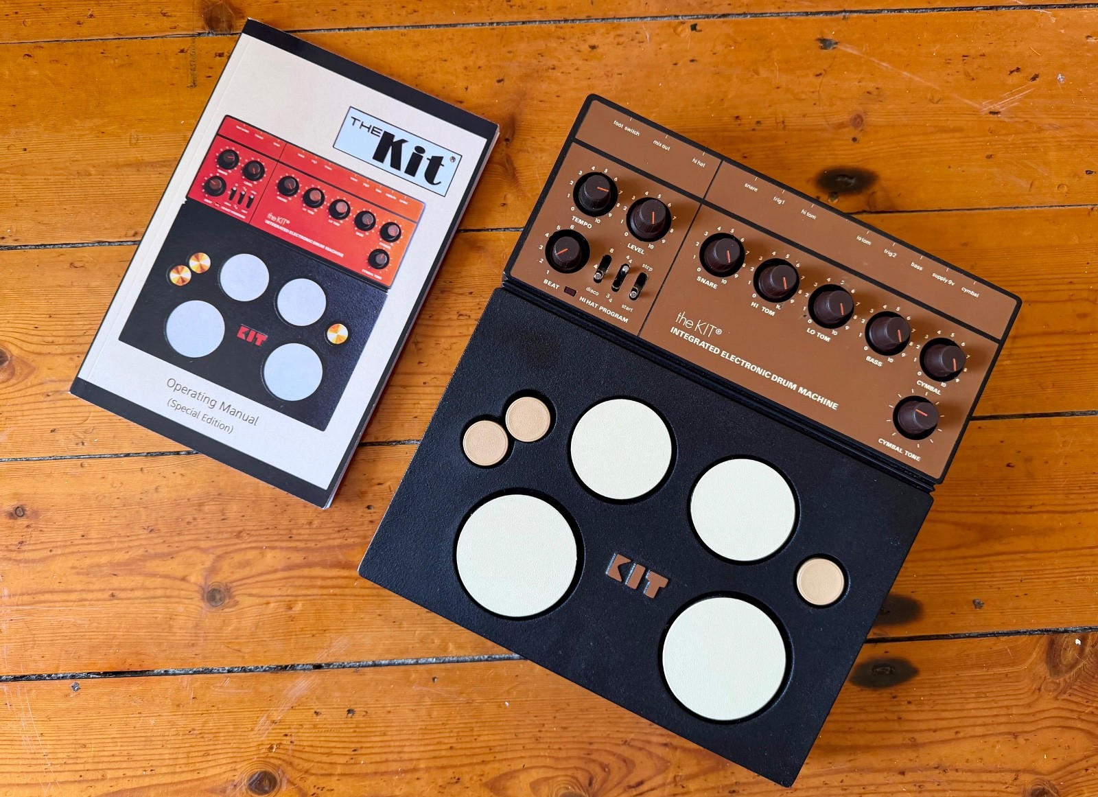 MPC The Kit Analog Synthesizer Drum Machine Unit. Made in UK + MANUAL