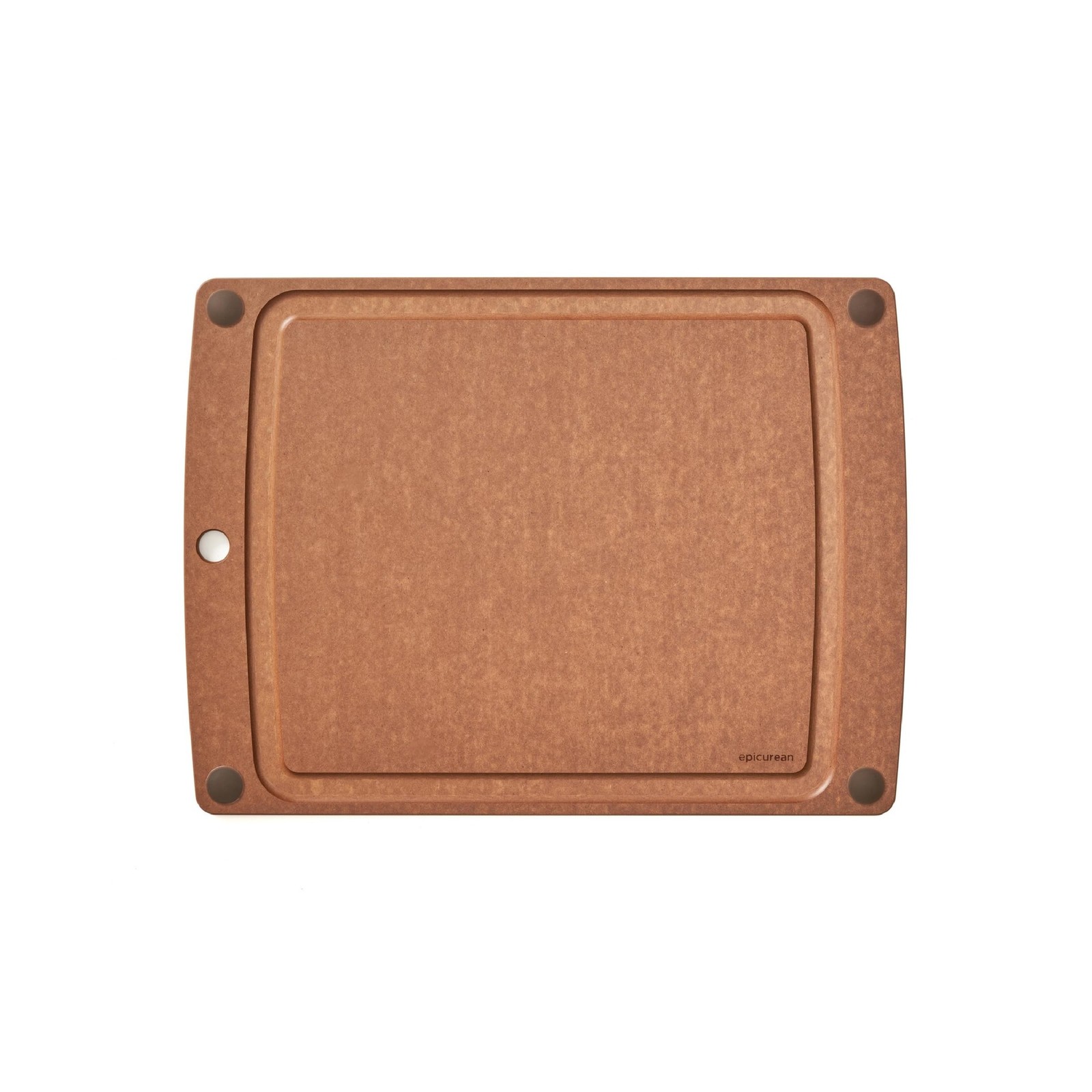 Epicurean All-In-One Cutting Board with Non-Slip Feet and Juice Groove - Non-...