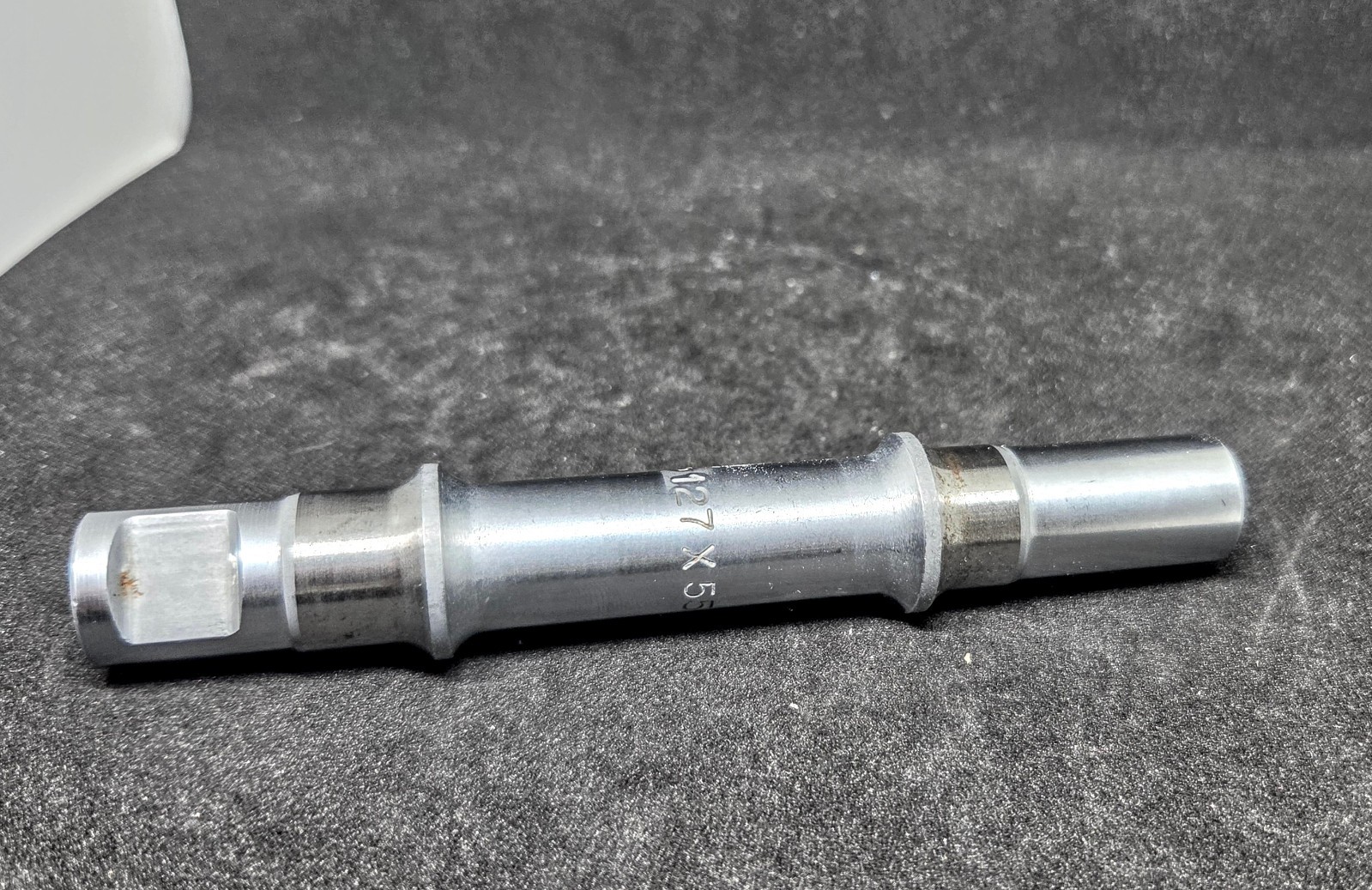 Vintage ZEUS Cottered Bottom Bracket Axle • 127 x 55