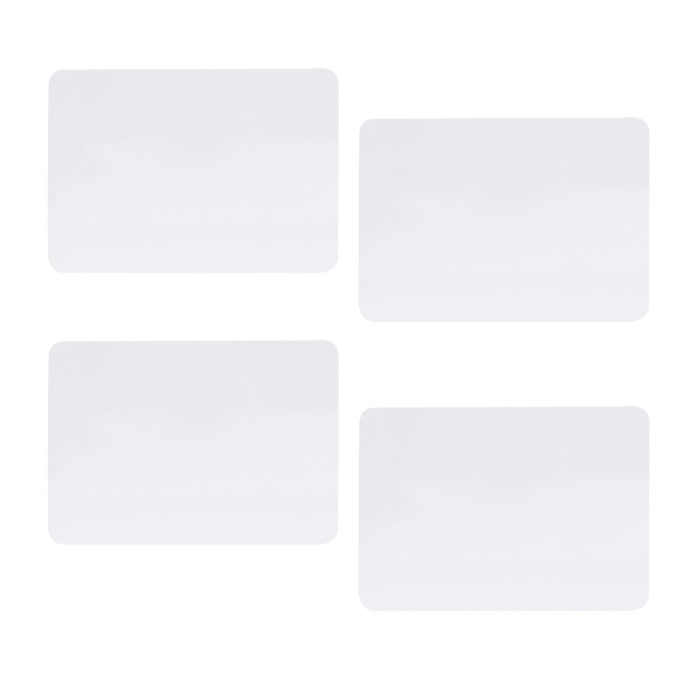 4 Pcs White Board Portable Whiteboards for Classroom Planner Reminder Desktop