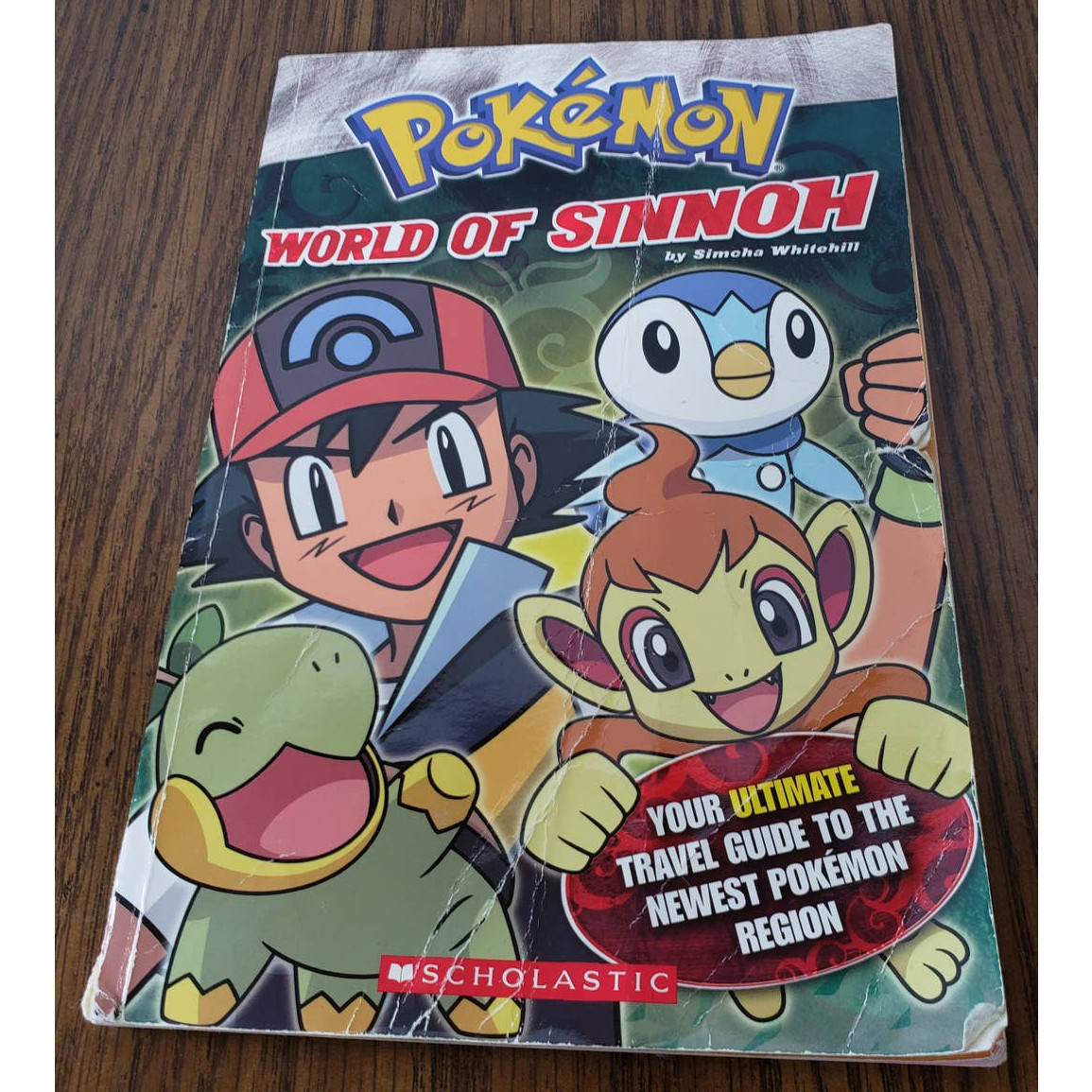 Pokemon: World of Sinnoh by Simcha Whitehill (2009, Paperback, Guidebook)