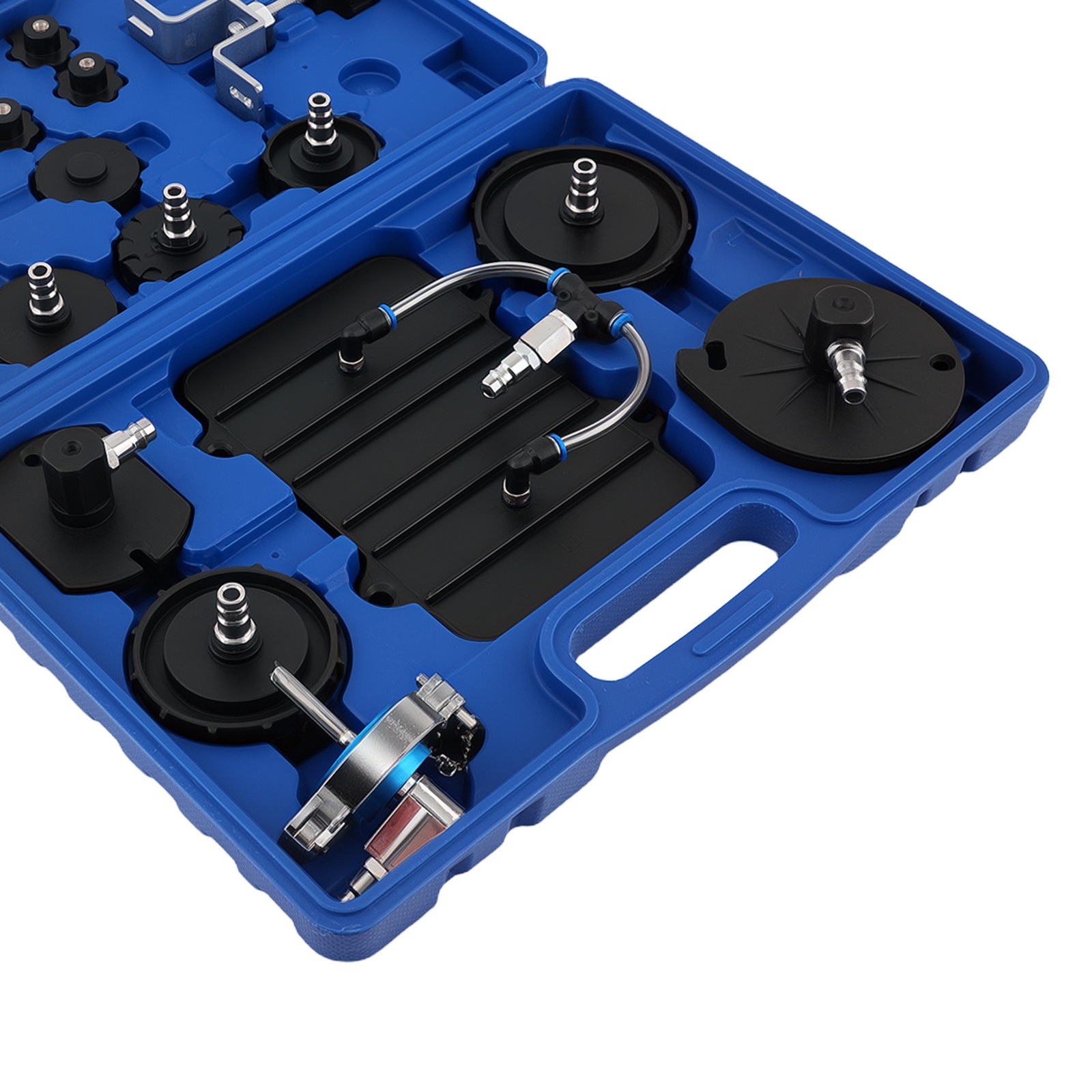12pcs Brake Bleeder Adapter Kit for Master Cylinder Fluid Extractor Flush Change