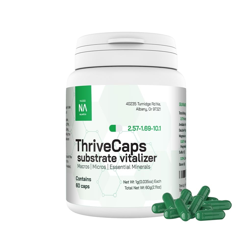 ThriveCaps | Aquarium Root Fertilizer Tabs Caps 60 Count 60 ct