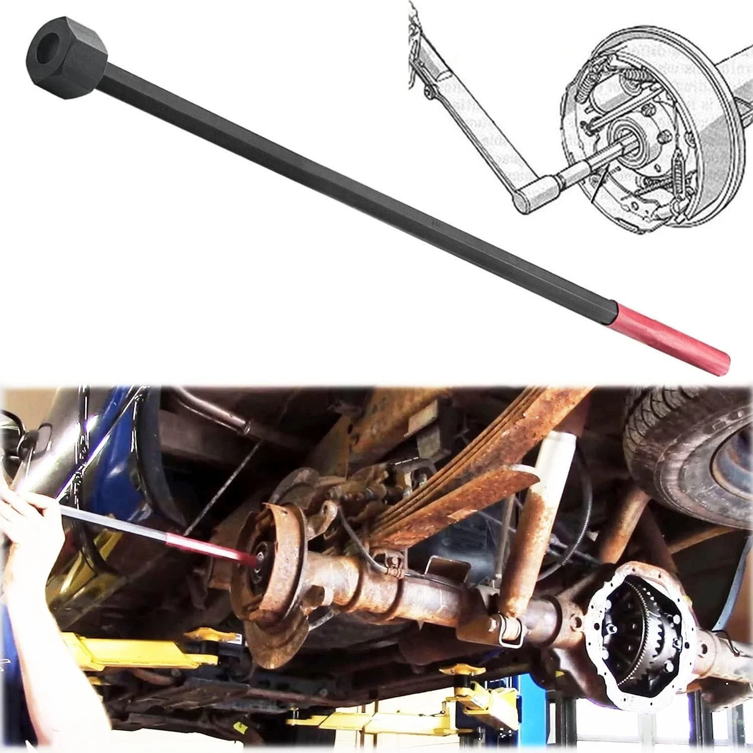 Differential Bearing Preload Wrench for Chrysler/Dodge Rear Axles